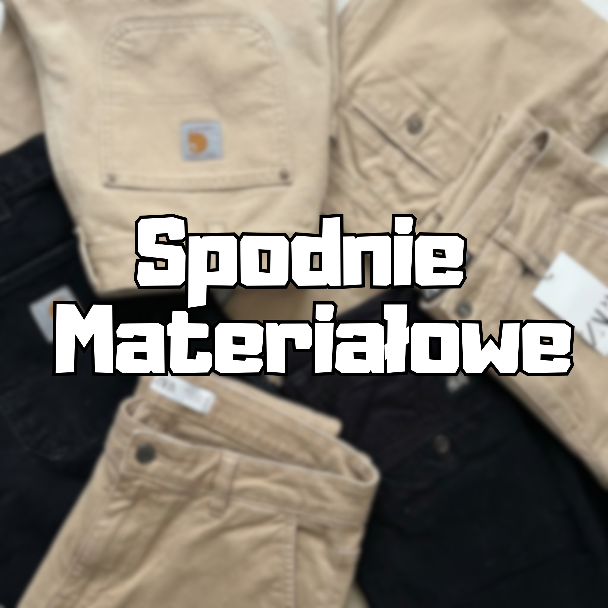 Spodnie Materiałowe
