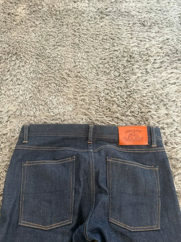 Slim Fit Spodnie Jeansowe Raw Denim Swag Uk Klasyczne Japan Style