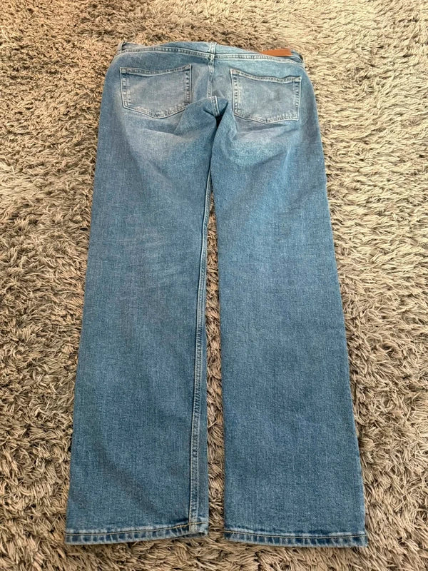 Spodnie Slim Jeansowe Proste Klasyczne Męskie Swag Klasyczne