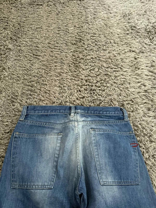 Spodnie Diesel Jakościowe Jeansowe Regular Rap Swagg Klasyczny Swagg Skate